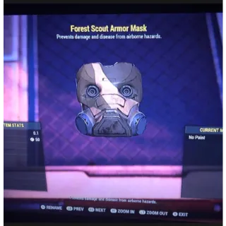 Forest Scout Armor Mask