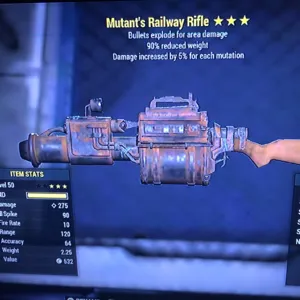 Weapon | ME 90rw Railway Rifle