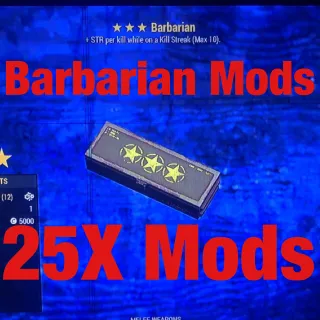 Barbarian Mods