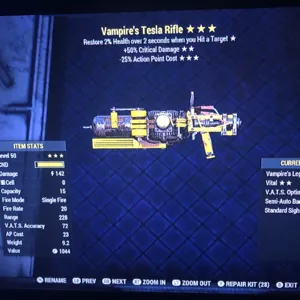 V5025 Tesla Rifle