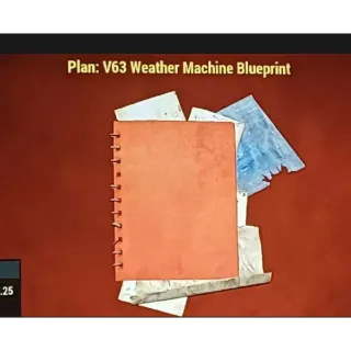 V63 Weather Machine Blueprint