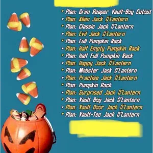Plan | All 15 Halloween Plans