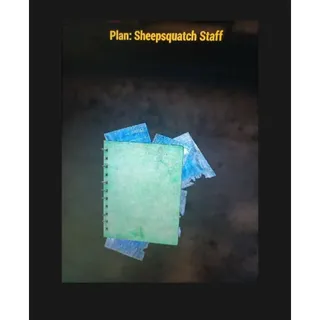 Sheepsquatch Staff