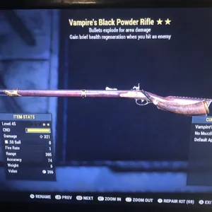 Weapon | VE Black Powder Rifle