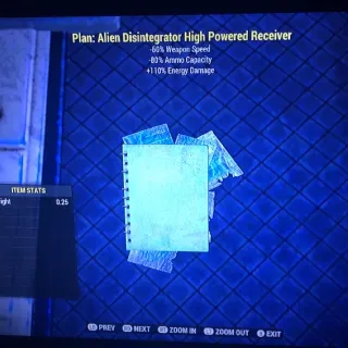 Alien Disintegrator High Powered