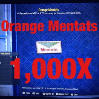 Orange Mentats