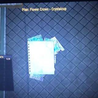 Flower Crown Crystalcup 