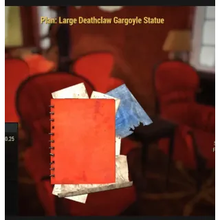 Large Deathclaw Gargoyle Statue 