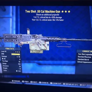 Weapon | TS5015 .50 Cal Machine