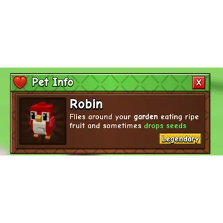 CHEAPEST Grow a garden 2| robin