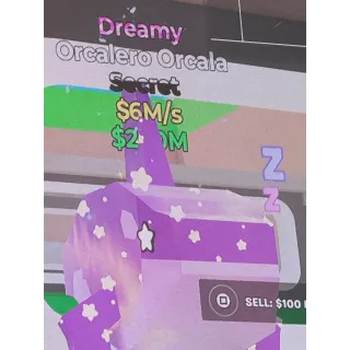 Dreamy Orcalero Orcala - Steal The Brainrot Fortnite