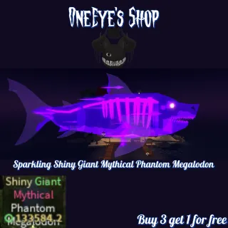 SSG Mythical Phantom Megalodon-Fisch