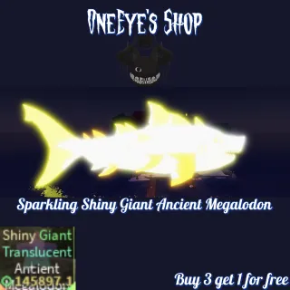  SSGiant Ancient Megalodon [Fisch]