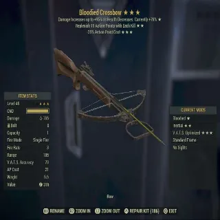 Bloodied Crossbow B15/25