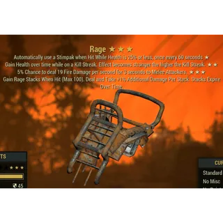 Rage Armor Chest Piece Light