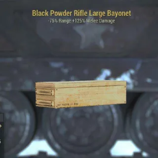 Black Powder Bayonet Mod