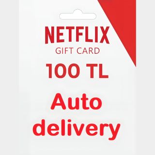 Netflix 100 TL (Turkey) - Netflix Gift Card