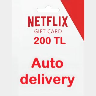 Netflix 200 TL (Turkey) - Netflix Gift Card