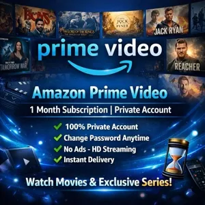 Amazon Prime Video – 1 Month Premium Subscription 