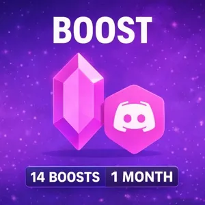 Discord Server Boosts – 14 Boosts | 1 Month