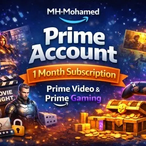 Amazon Prime Account – 1 Month Subscription (Prime Video & Prime Gaming)