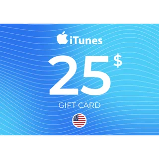 $25.00 USD APPLE