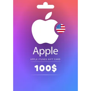 $100.00 USD Apple