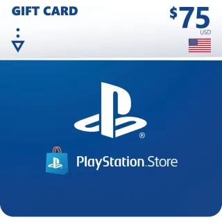 $75.00 USD PlayStation Store