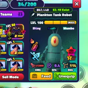 SW 5 STAR PLANKTONS TANK