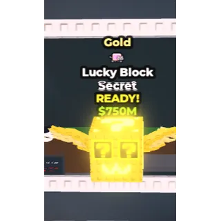 Secret Lucky Block Gold 