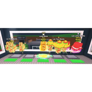 x2 Los Taco Blocks (MUTATION) - X1 Los Lucky Block ( MUTATION) - X1 Los Lucky Block (MUTATION) (CHECK PHOTO)