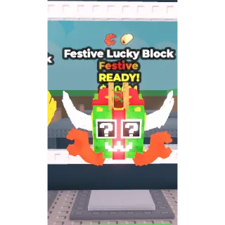 Festive Lucky Block 🦀🌮