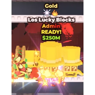 Los Lucky Block 🌟🔥 Gold