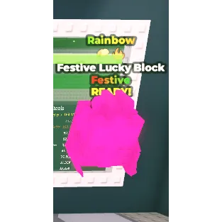 Festive Lucky Block 🌮🔥 Rainbow