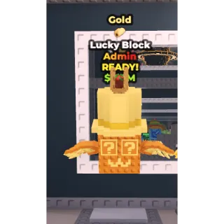 Admin Lucky Block 🌮 Gold 