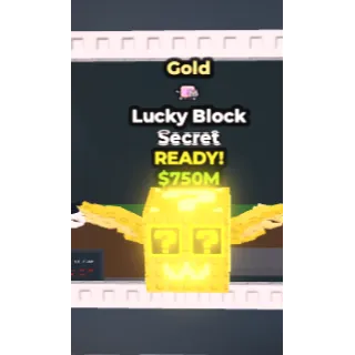 Secret Lucky Block Gold 🐈
