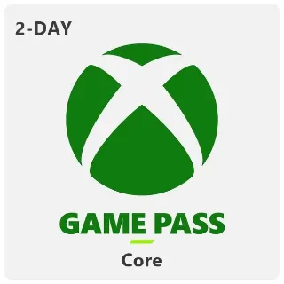 Xbox Game Pass Core 48-hour TRIAL Non-stackable Key UNITED STATES