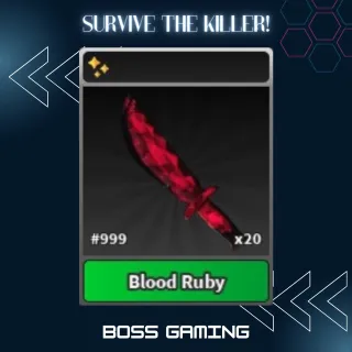STK ! x20 Blood Ruby