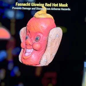 Fasnacht Glowing Red Hot