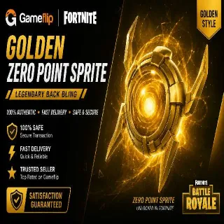 Golden Zero Point Sprite
