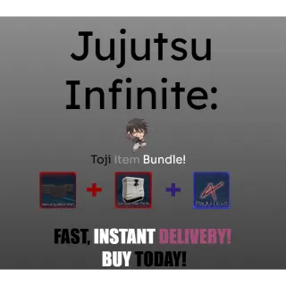 Jujutsu Infinite Toji Sorcerer Killer Item Set