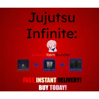 Jujutsu Infinite Sukuna Heian Imaginary Demon Item Set