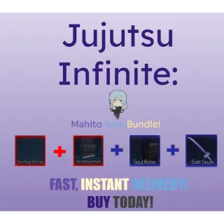 Jujutsu Infinite Mahito Soul Curse Item Set