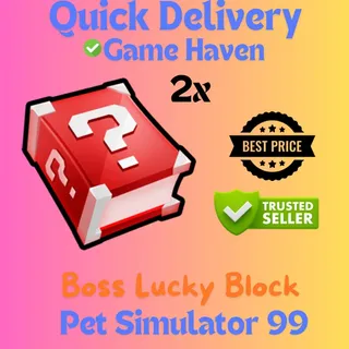 2x Boss Lucky Block