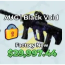 AUG | Black Void Case Paradise