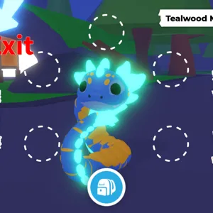 (M) TealWood Monster