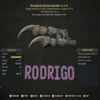 Weapon | B/40/40 Deathclaw