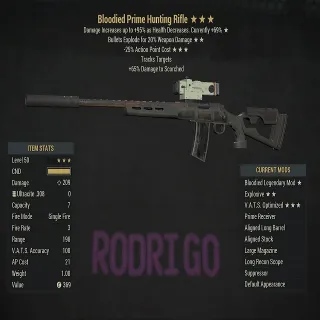 B/E/25 HUNTING RIFLE