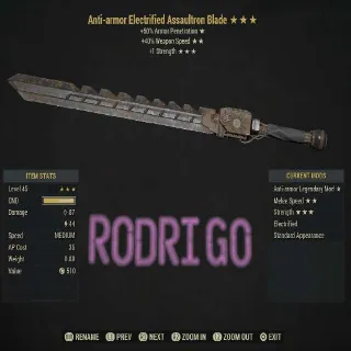 AA/SS/1S Assaultron Blad