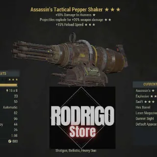 A/E/15R Pepper Shaker